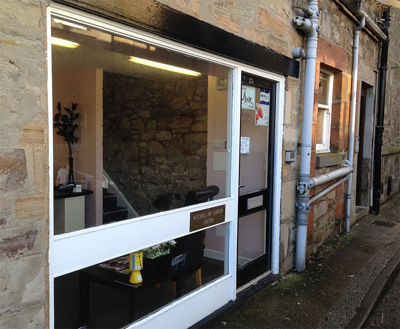 Business Office Entrance Re-paint in Balerno